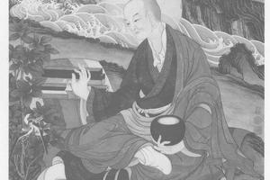 第十二毕那楂拉拔哈喇缀襍尊者图