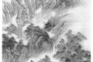 寿武翁山水