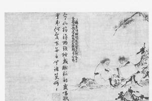 寒山拾得图