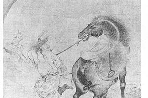 悬崖勒马图