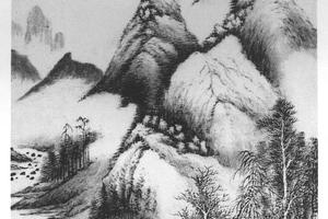 春山晓霭图