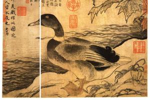 溪凫图