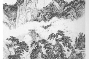 草堂碧泉图