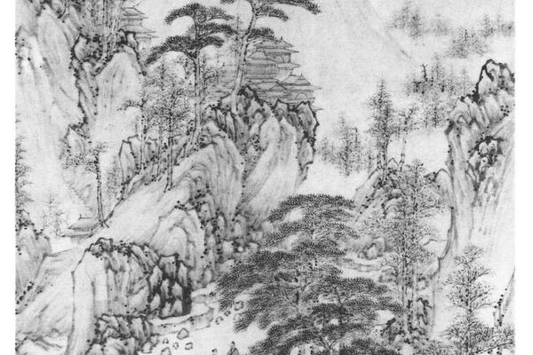 秋山楼阁图