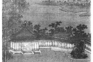 碧梧庭榭图