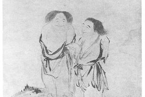 寒山拾得图