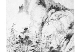 仿黄公望山水