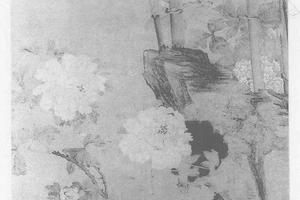 牡丹翠竹图