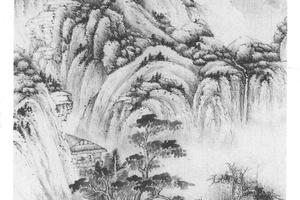 片云高树图