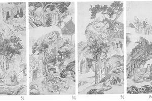 五百罗汉图(四幅)