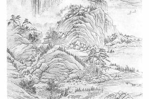 绘诗意高宗御笔拟古诗