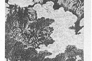 玄扈出云天都晓日图
