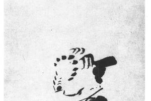 莲房小鸟图