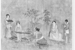 听琴图