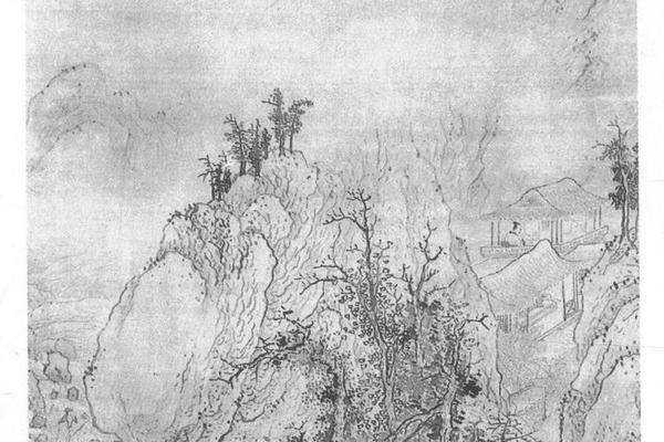 空山读书图
