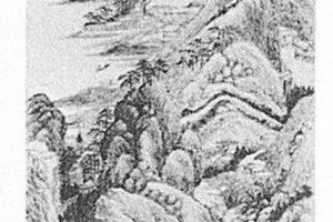 溪山雨后图