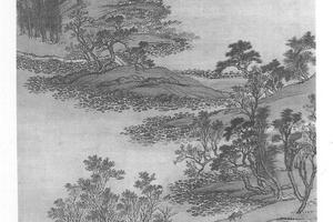 仿赵大年水村图