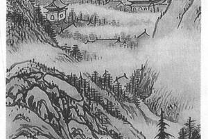烟寺晚钟图