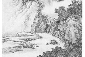 秋山晓行图