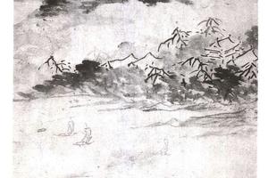 江流澄碧图