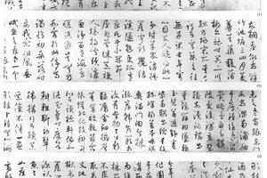 行草书王安石诗
