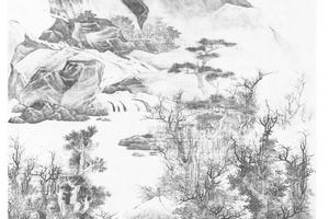 仿李唐山水