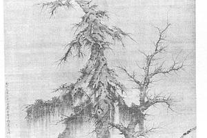 清泉高木图