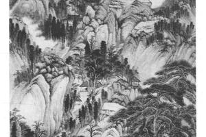 层岚积翠图