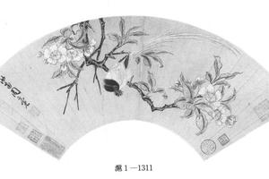 梨花绶带图