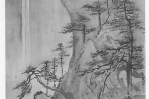 庐山瀑布图