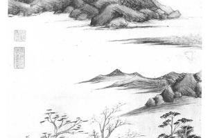 仿燕文贵笔意