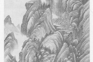 夏山欲雨图