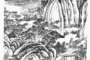 夏山欲雨图