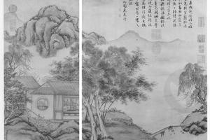 御园暮春诗图