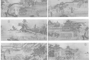 仿仇英汉宫春晓图