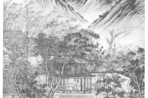 绘高宗御笔四美具赞