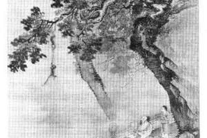 山静日长图
