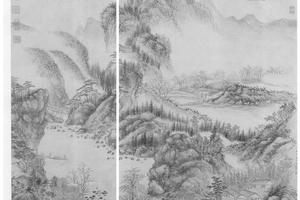 山水高宗御题图