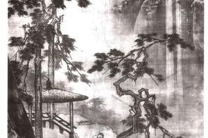 抚松观瀑