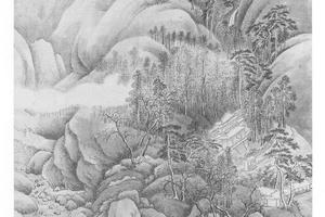 仿王维江山雪霁