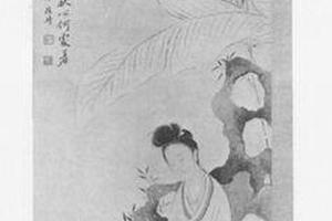 蕉下美人图