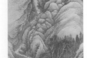 仿巨然夏山图