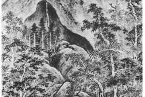 自赠诗画