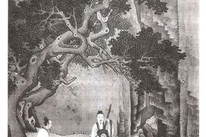 清泉听阮图