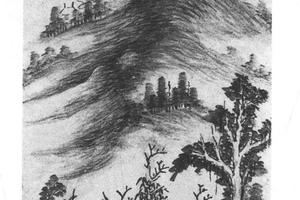仿董其昌山水图