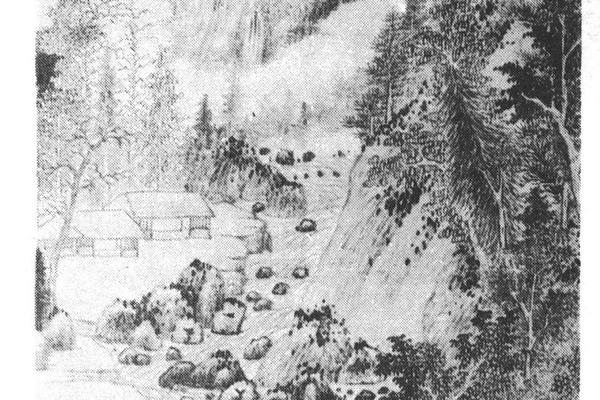 秋景山水