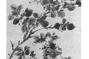 茶花水仙图