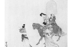 仕女图页装