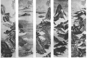 潇湘八景图八条