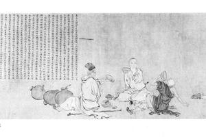 东阜三酒徒图